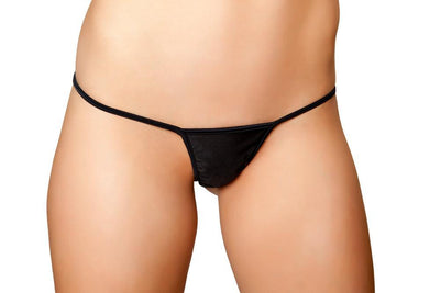 Buy Low Rise String Back Bottom from RomaRetailShop for 8.00 with Same Day Shipping Designed by Roma Costume 127L-Blk-O/S