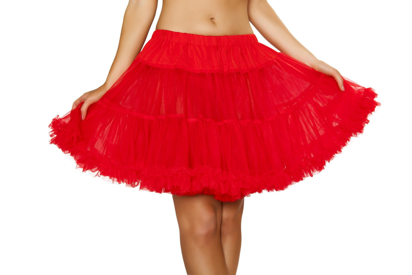 Buy Fluffy Petticoat from RomaRetailShop for 18.99 with Same Day Shipping Designed by Roma Costume 1400-Red-O/S