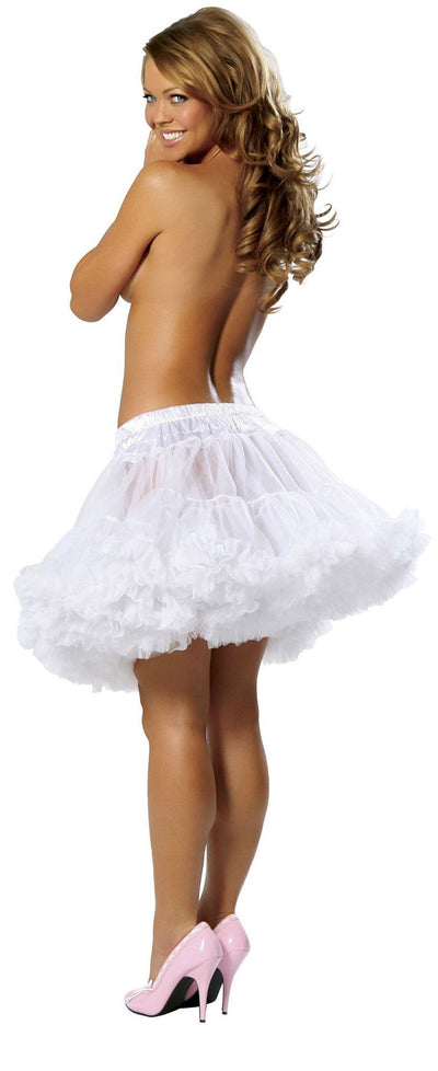 Buy Fluffy Petticoat from RomaRetailShop for 18.99 with Same Day Shipping Designed by Roma Costume 1400-Wht-O/S
