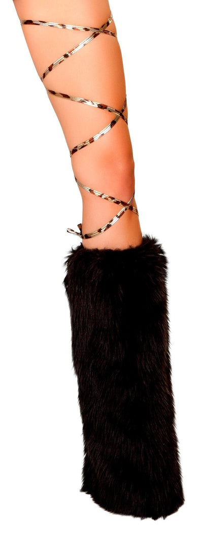Buy 100" Printed Thigh Wraps from RomaRetailShop for 7.90 with Same Day Shipping Designed by Roma Costume 3020-BrwnLeo-O/S