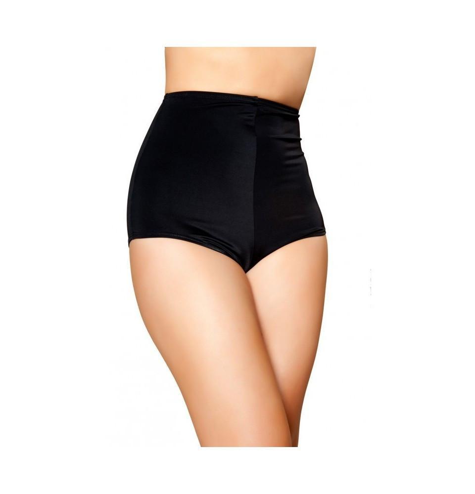 Buy High-Waisted Pinup Style Shorts from RomaRetailShop for 17.25 with Same Day Shipping Designed by Roma Costume SH3090-Blk-S/M