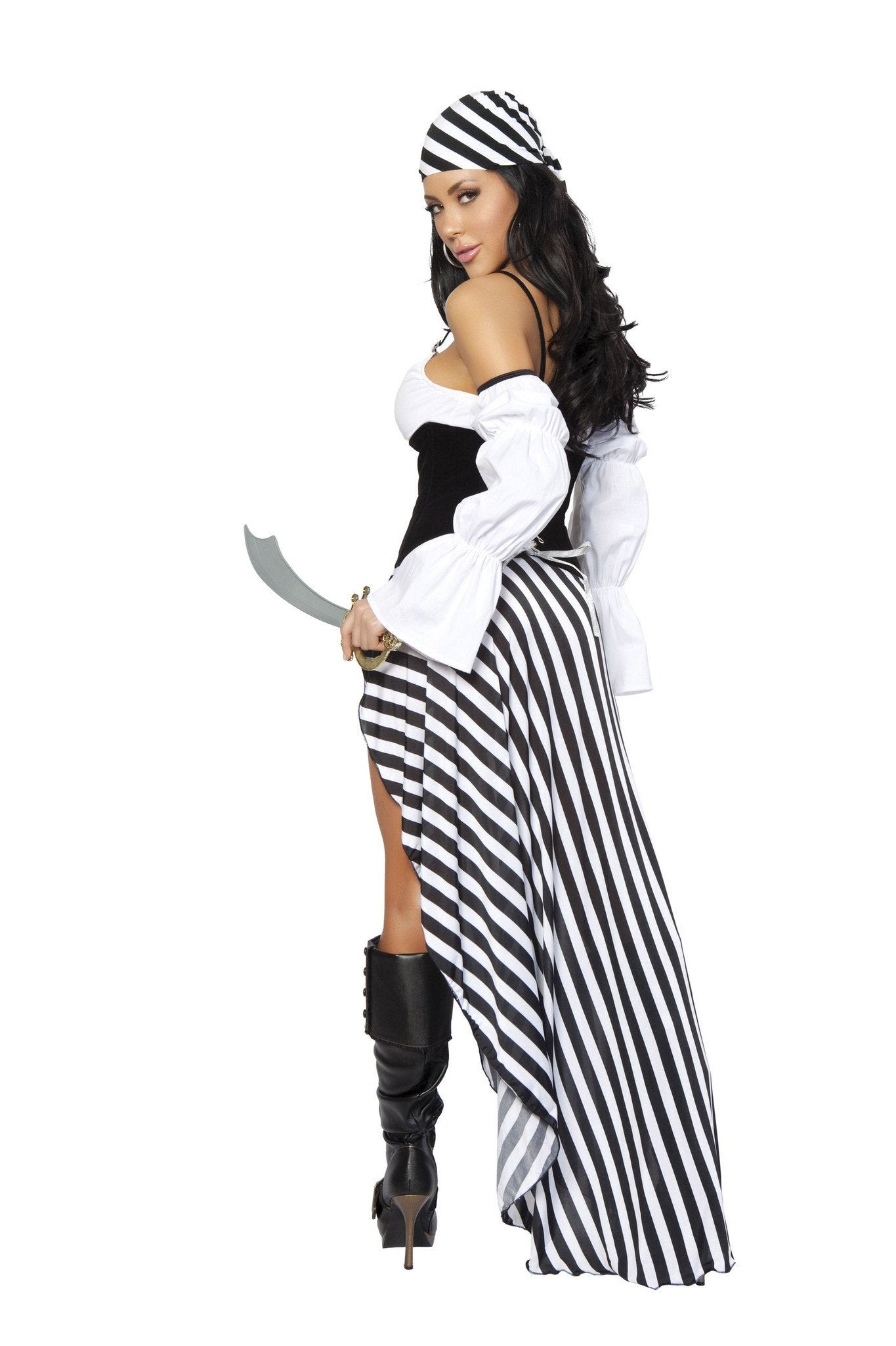 Buy 6pc Pirate Lass from RomaRetailShop for 78.99 with Same Day Shipping Designed by Roma Costume 4244-AS-S