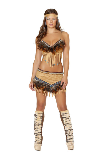 Buy 3pc Noble Indian Sweetheart Costume from RomaRetailShop for 78.99 with Same Day Shipping Designed by Roma Costume 4479-AS-S
