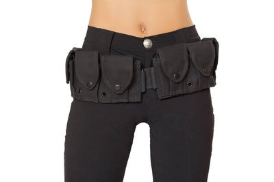 Buy Police Belt with Pouches from RomaRetailShop for  with Same Day Shipping Designed by Roma Costume