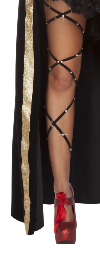 Buy Rhinestone Thigh Wrap from RomaRetailShop for  with Same Day Shipping Designed by Roma Costume, Inc.