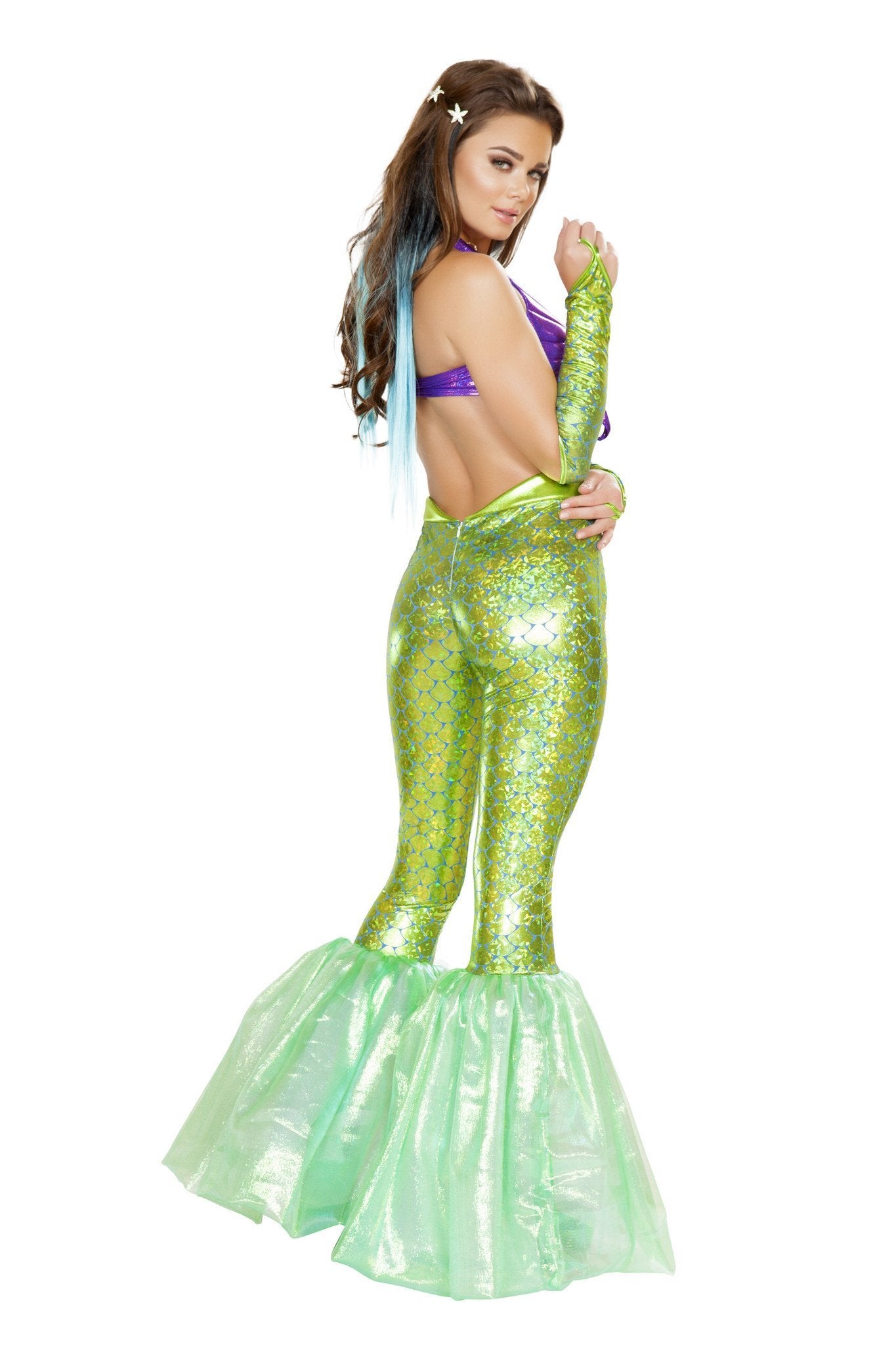 Buy 2pc Poseidon’s Daughter Mermaid Costume from RomaRetailShop for 58.99 with Same Day Shipping Designed by Roma Costume 4656-AS-S