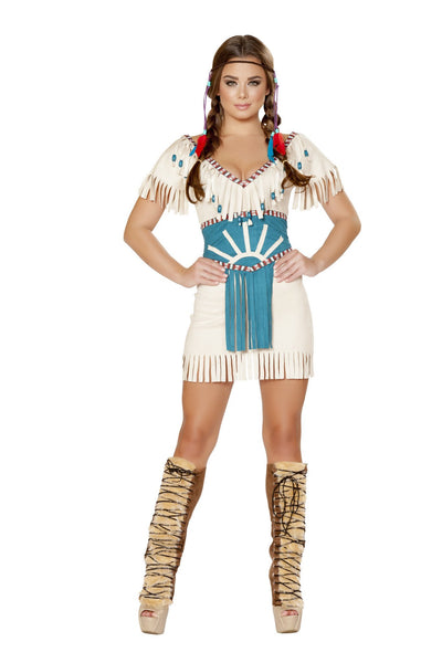 Buy 2pc Tribal Babe Costume from RomaRetailShop for 38.99 with Same Day Shipping Designed by Roma Costume 4708-AS-S