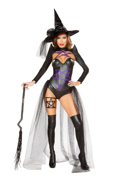 Buy 2pc Dark Witch from RomaRetailShop for 99.99 with Same Day Shipping Designed by Roma Costume 4793-AS-S