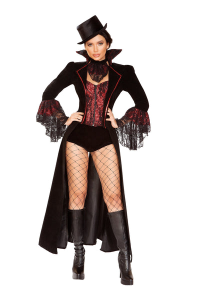 Buy 4pc The Lusty Vampire from RomaRetailShop for 129.99 with Same Day Shipping Designed by Roma Costume 4909-AS-S