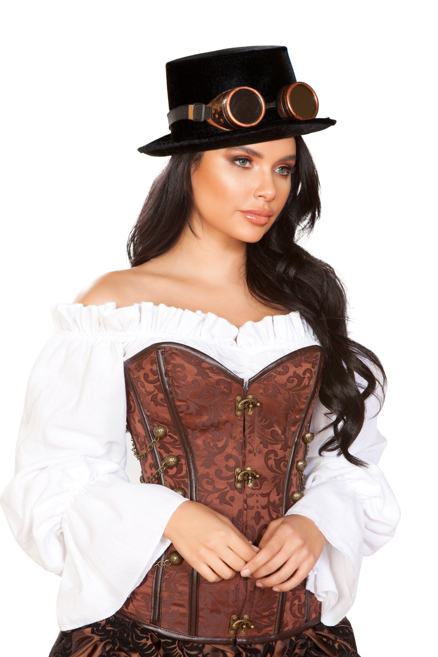 Buy 6pc Machinery Steampunk from RomaRetailShop for 169.99 with Same Day Shipping Designed by Roma Costume 4917-AS-S