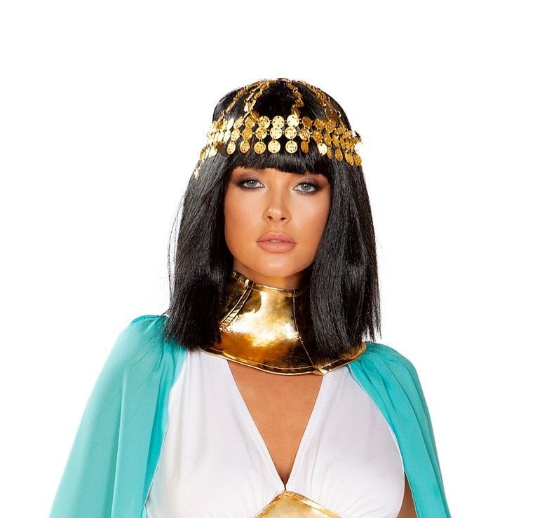Buy Gold Coin Headpiece from RomaRetailShop for 14.99 with Same Day Shipping Designed by Roma Costume 4927-Gold-O/S