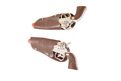 Buy Pair of Toy Cowboy Guns from RomaRetailShop for 3.99 with Same Day Shipping Designed by Roma Costume 4955-AS-O/S