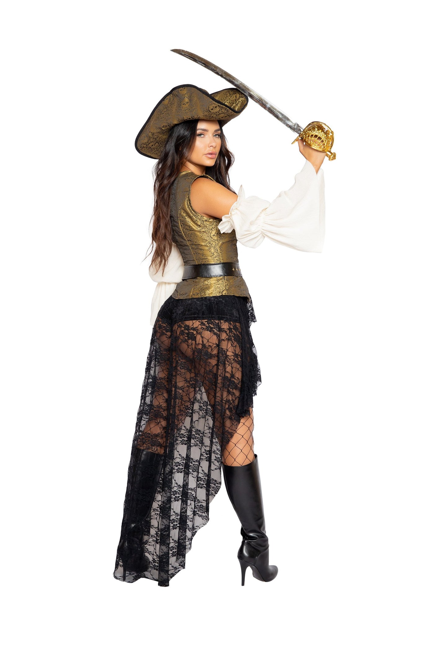 6pc Pirate Queen Costume