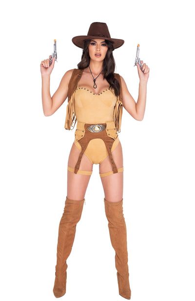 4pc Wild West Babe Costume