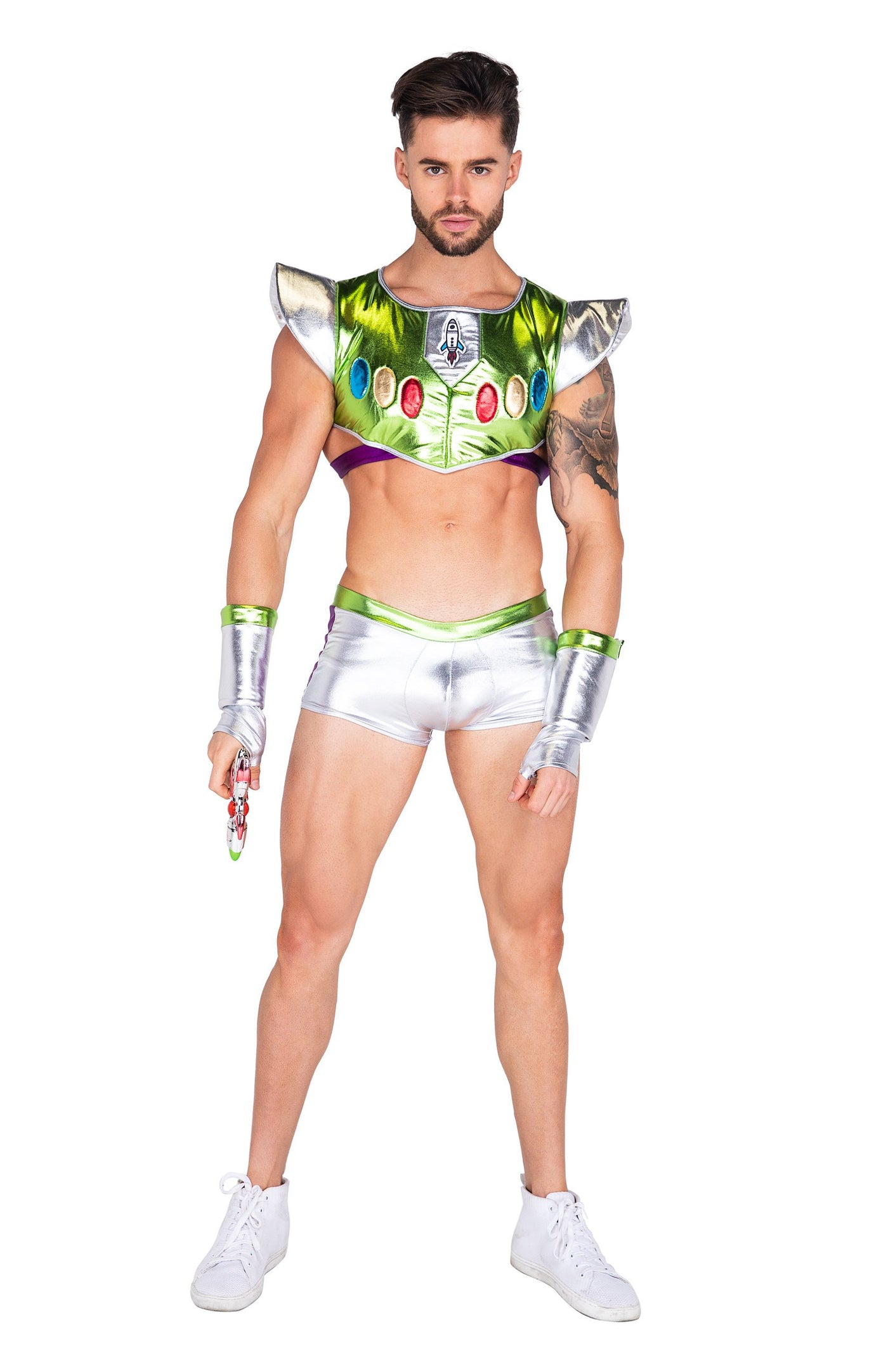 3pc Infinity Space Voyager Men’s Costume