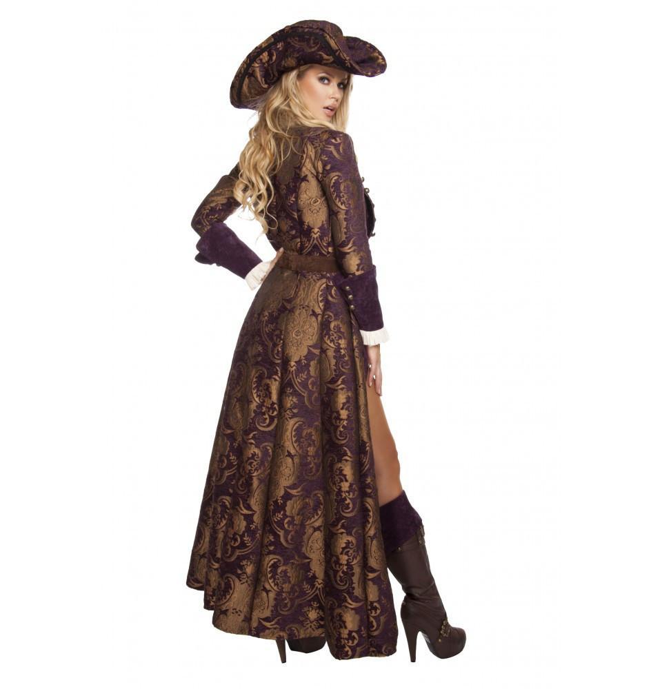 Buy 6pc Decadent Pirate Diva Costume from RomaRetailShop for 239.99 with Same Day Shipping Designed by Roma Costume, Inc. 4574-AS-S