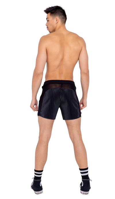 Mens Pride Two-Tone Biker Shorts