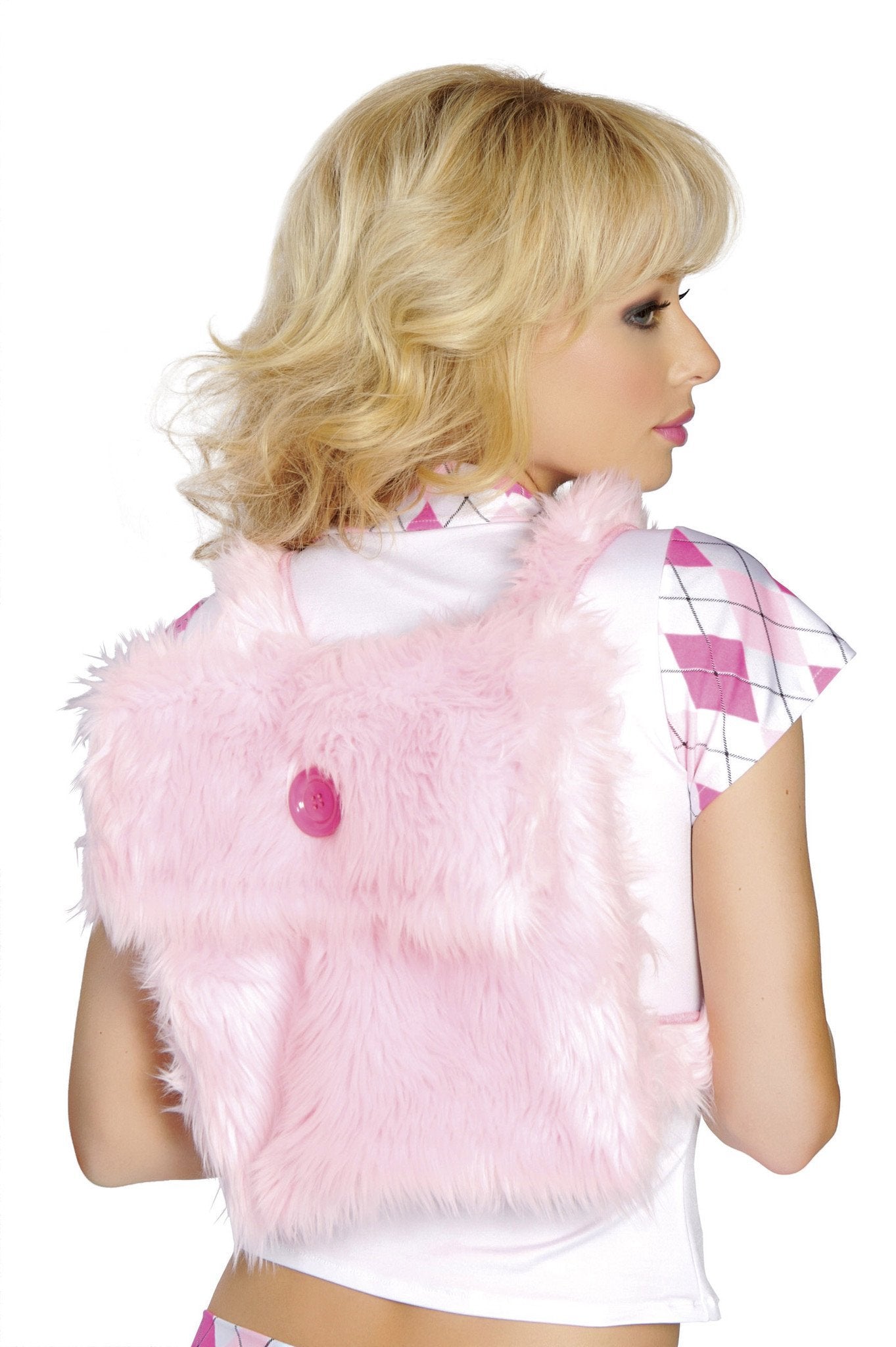 Buy Fur Back Pack from RomaRetailShop for 9.99 with Same Day Shipping Designed by Roma Costume BP4125-BP-O/S