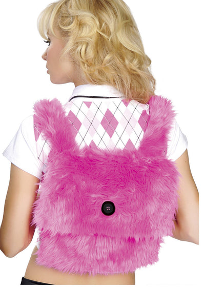 Buy Fur Back Pack from RomaRetailShop for 9.99 with Same Day Shipping Designed by Roma Costume BP4125-HP-O/S