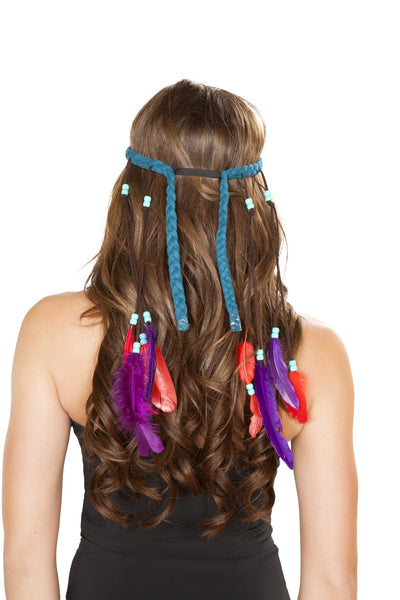 Buy Turquoise Indian Headband from RomaRetailShop for  with Same Day Shipping Designed by Roma Costume