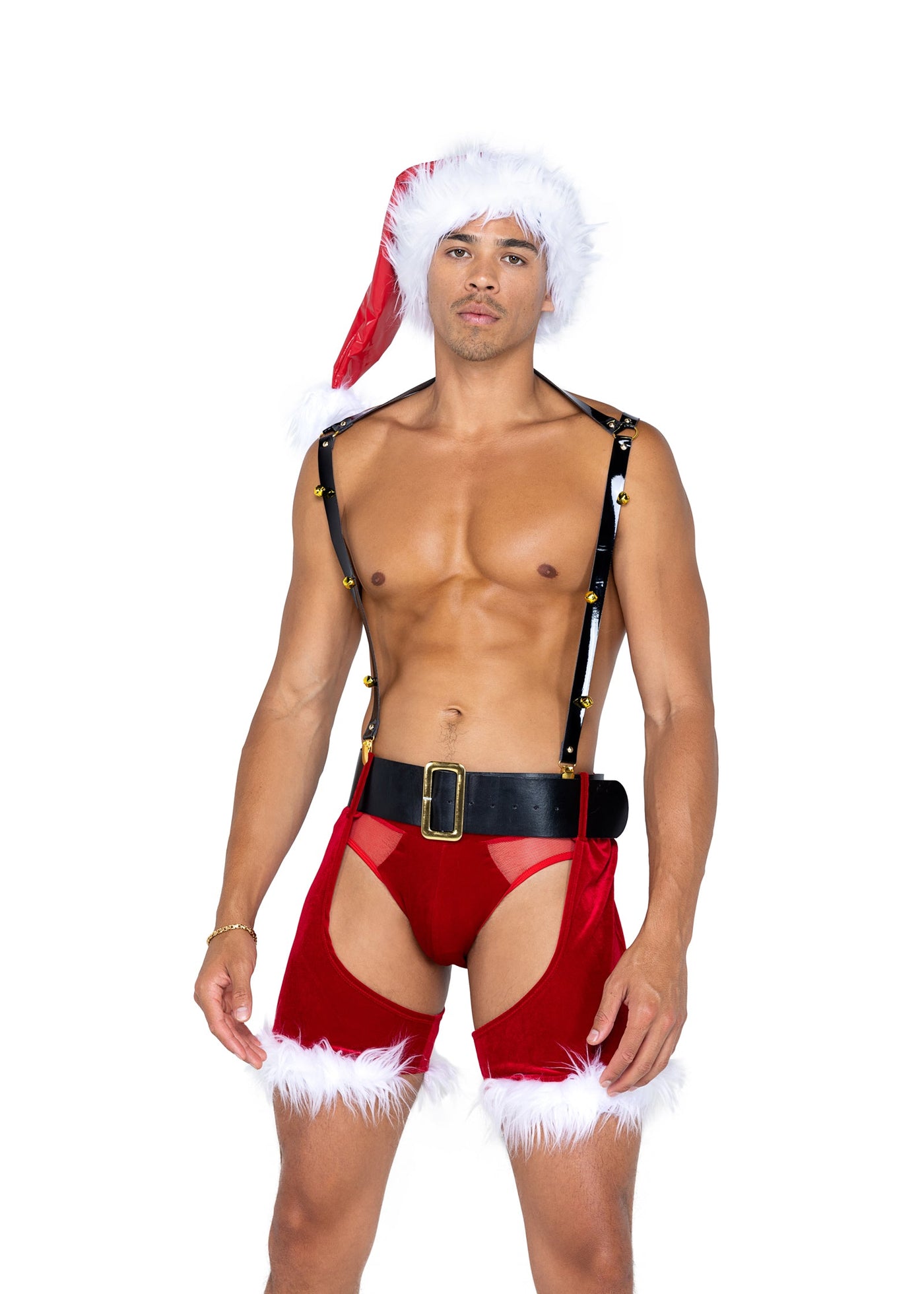 Mens Naughty St. Nick 4-Piece Set