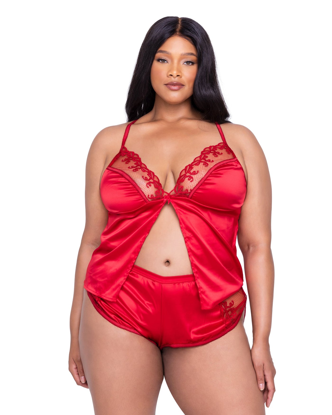 Rouge Bow 2-Piece Camisole Lounge Set