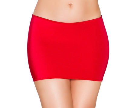 Buy Lycra 10.5" Mini Skirt from RomaRetailShop for 8.25 with Same Day Shipping Designed by Roma Costume SK105-Red-O/S