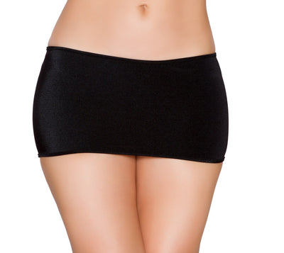 Buy Lycra 7.5" Mini Skirt from RomaRetailShop for 10.00 with Same Day Shipping Designed by Roma Costume SK106-Blk-O/S