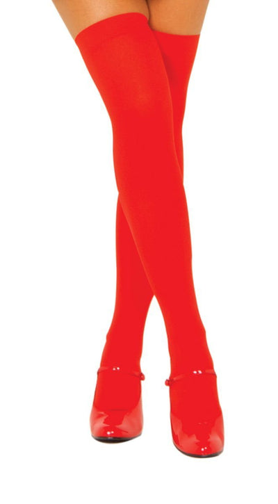 Buy Thigh High Stockings from RomaRetailShop for 3.00 with Same Day Shipping Designed by Roma Costume STC201-RED-O/S