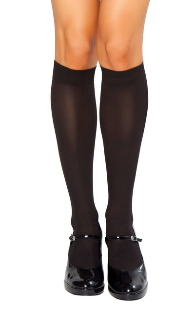 Buy Knee High Stockings from RomaRetailShop for 2.70 with Same Day Shipping Designed by Roma Costume STC202-BLK-O/S