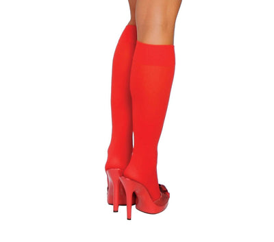Buy Knee High Stockings from RomaRetailShop for 2.70 with Same Day Shipping Designed by Roma Costume STC202-RED-O/S