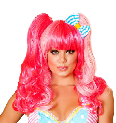 Buy Hot Pink and Baby Pink Wig from RomaRetailShop for  with Same Day Shipping Designed by Roma Costume